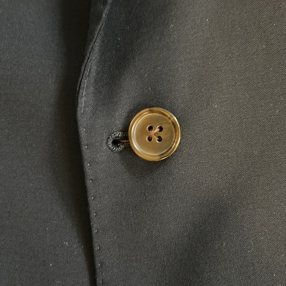 Brooks Brothers 100% wool navy blue explorer Fitzgerald fit size 40L - Picture 3 of 7